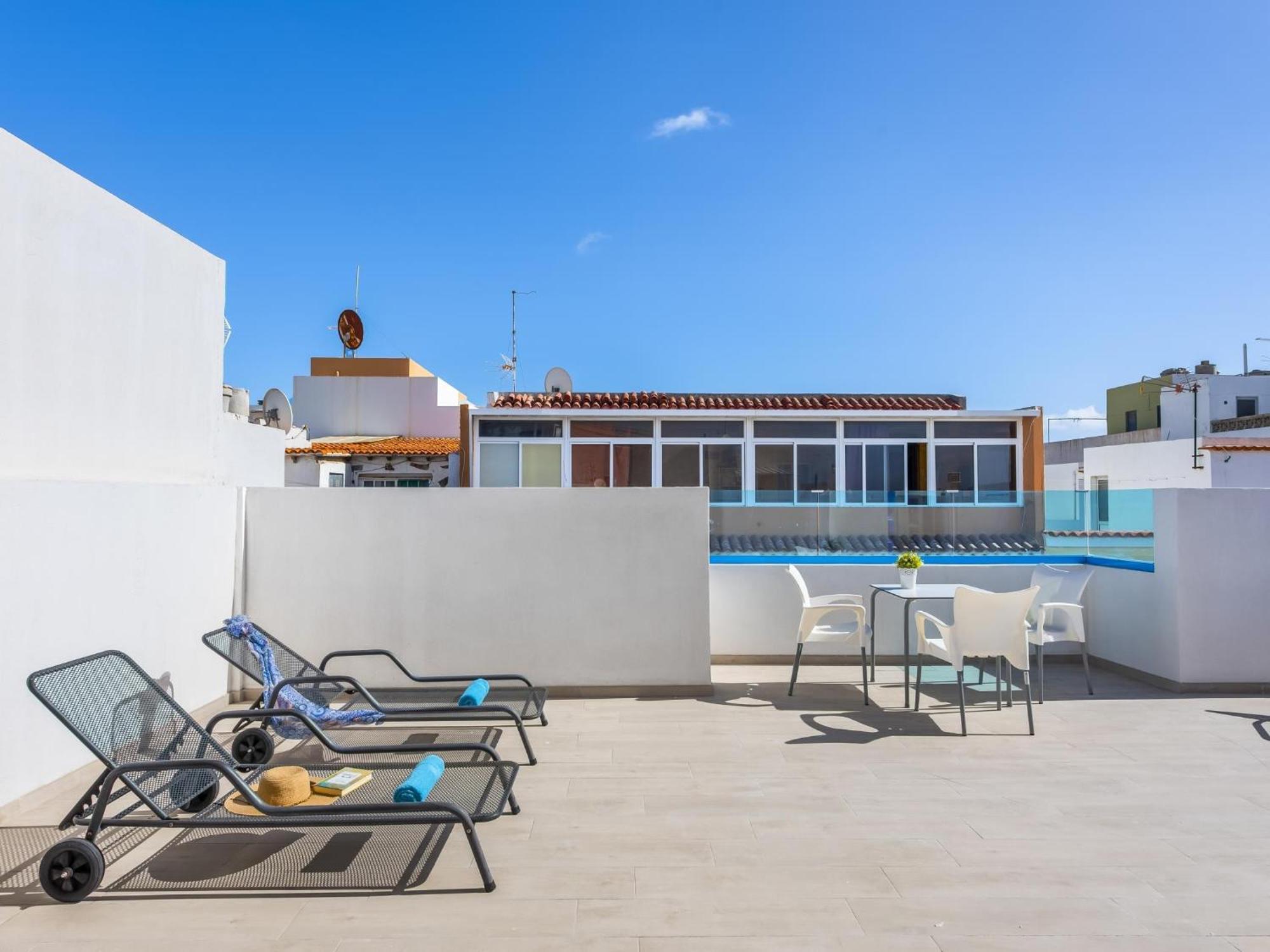 Okeanos Eco Guest House Los Abrigos Exteriér fotografie